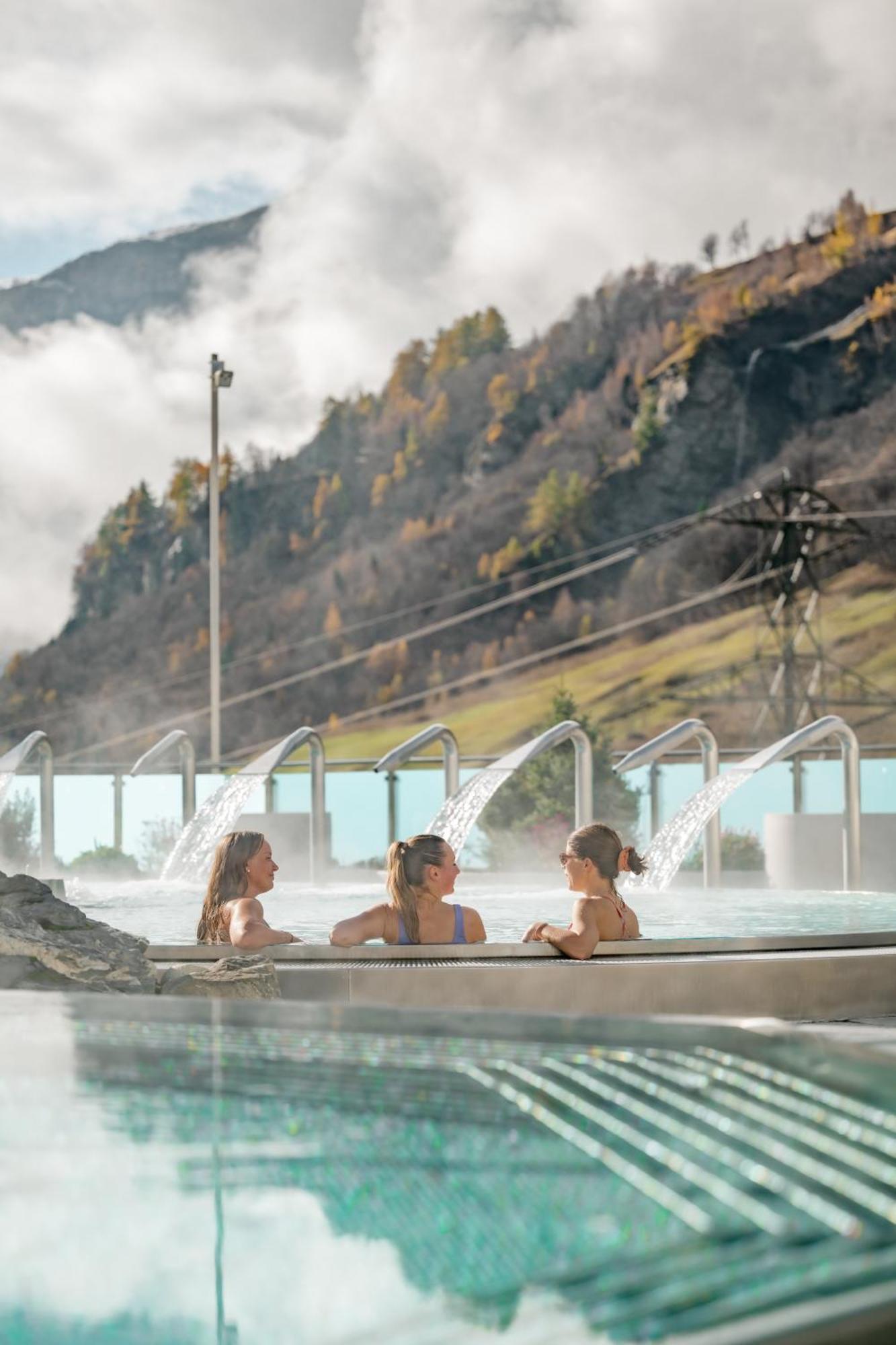 Grichting Hotel & Serviced Apartments Leukerbad Exteriör bild